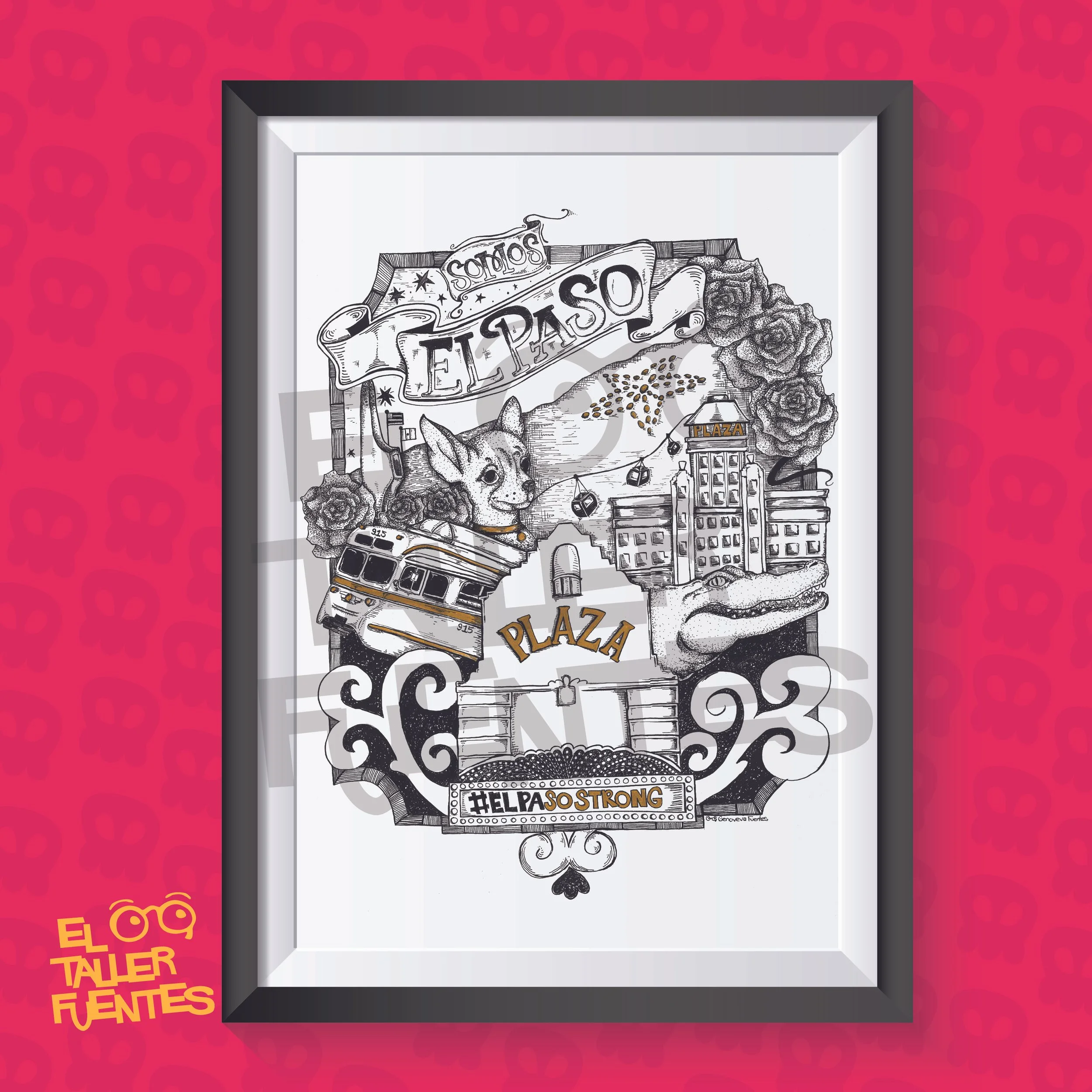 Print: El Paso Strong