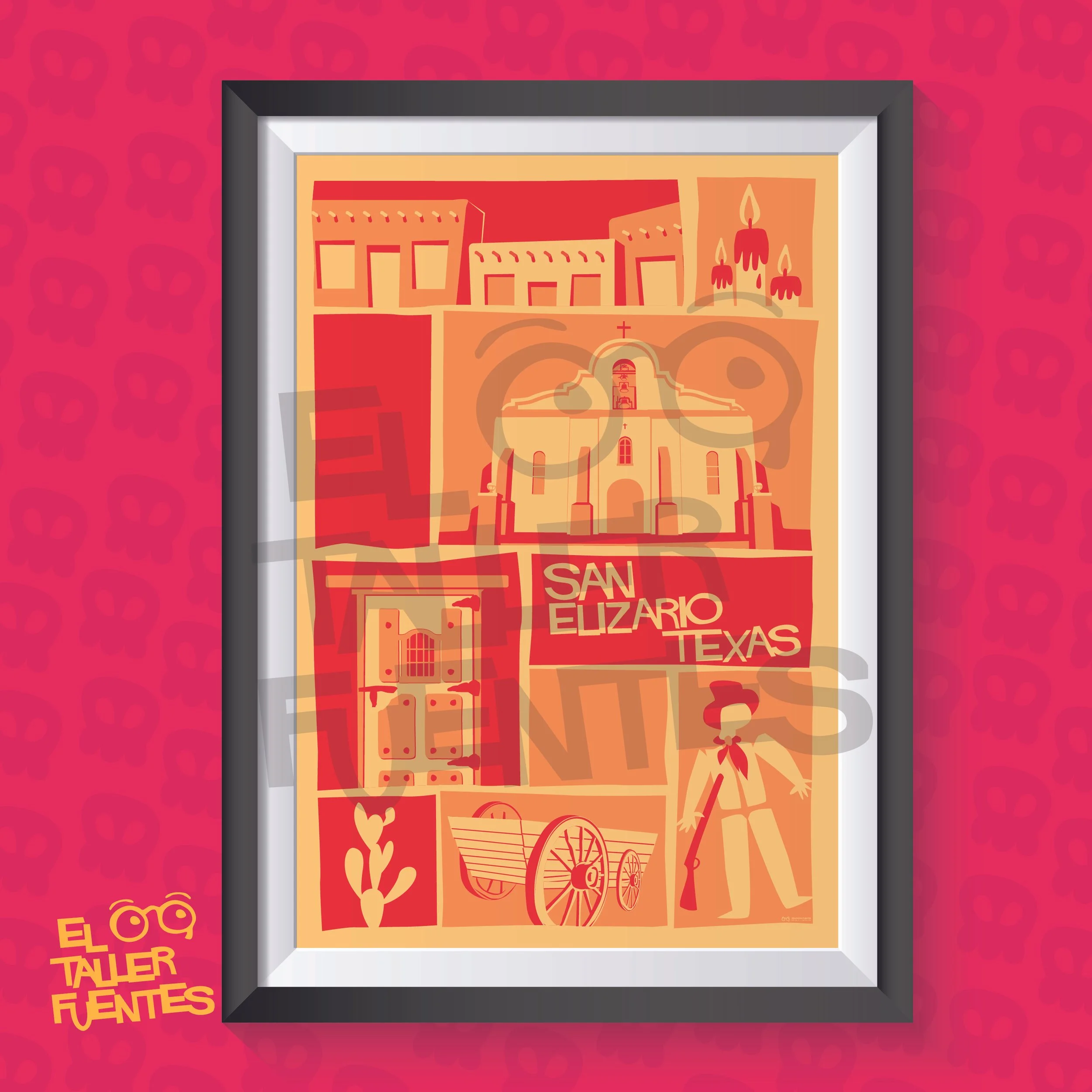 Print: San Elizario Bass Edition