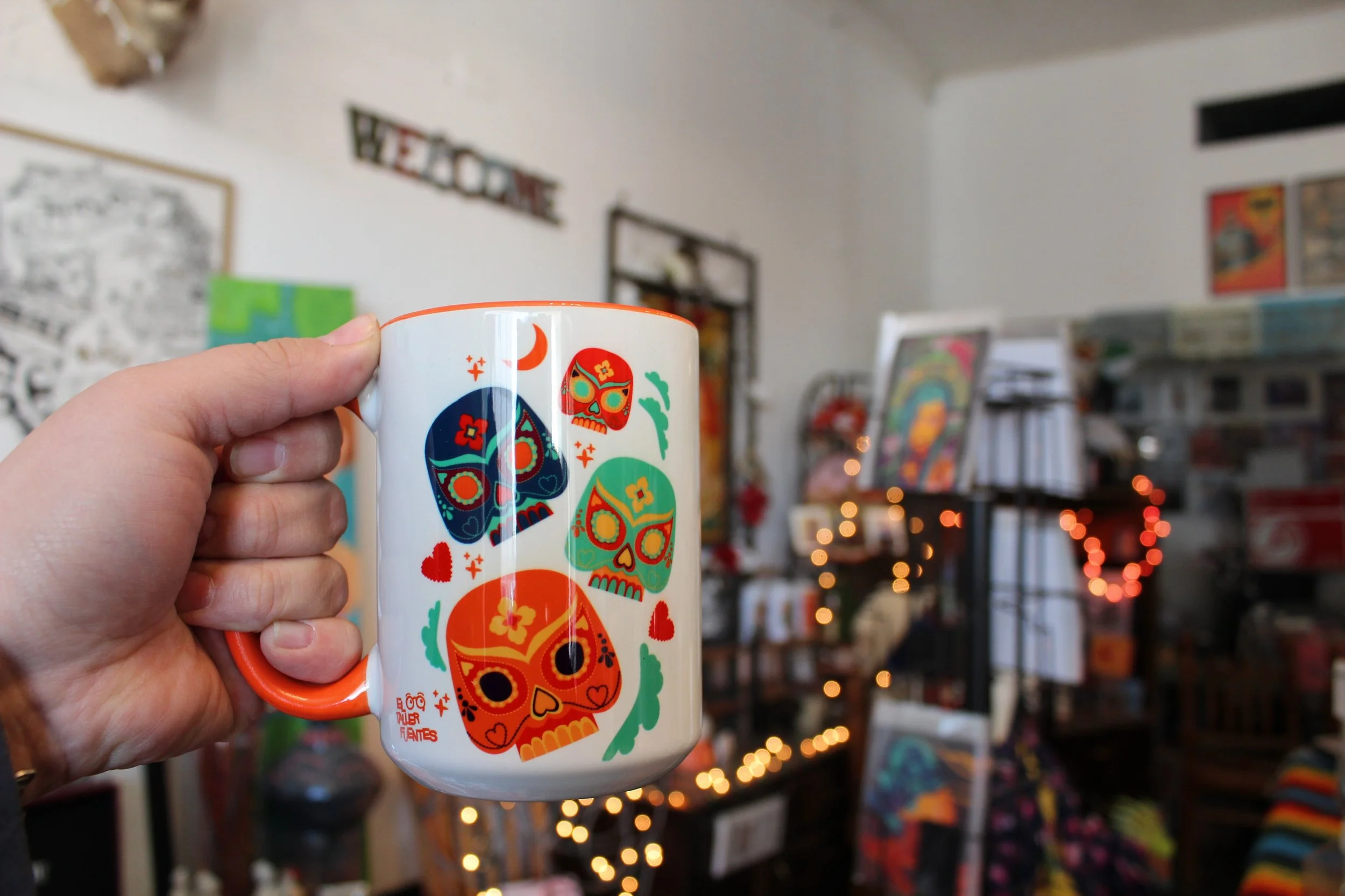 Coffee Mug: Tres Luchadores 15oz