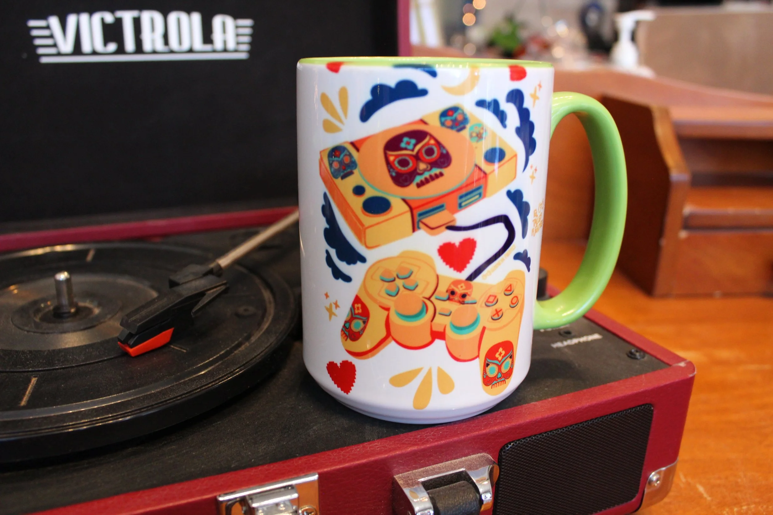 Coffee Mug: Nostalgia-Playstation 15oz