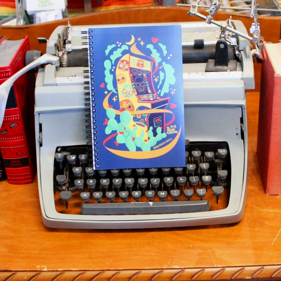 Spiral Notebook: Nostalgia-Arcade