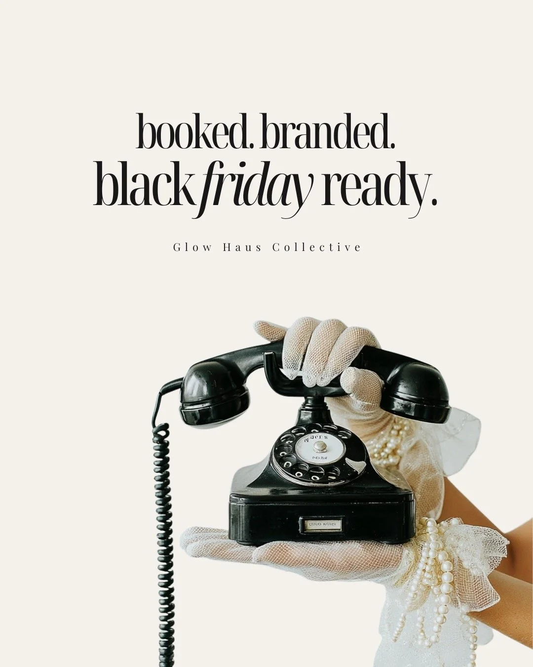 The Glow Friday Edit drops next week &mdash; created for injectors and estheticians who want strategy and style in every promotion. 🖤
Think:
&bull; Luxe, high-converting layouts
&bull; Effortless plug-and-play graphics
&bull; Captions that drive rea