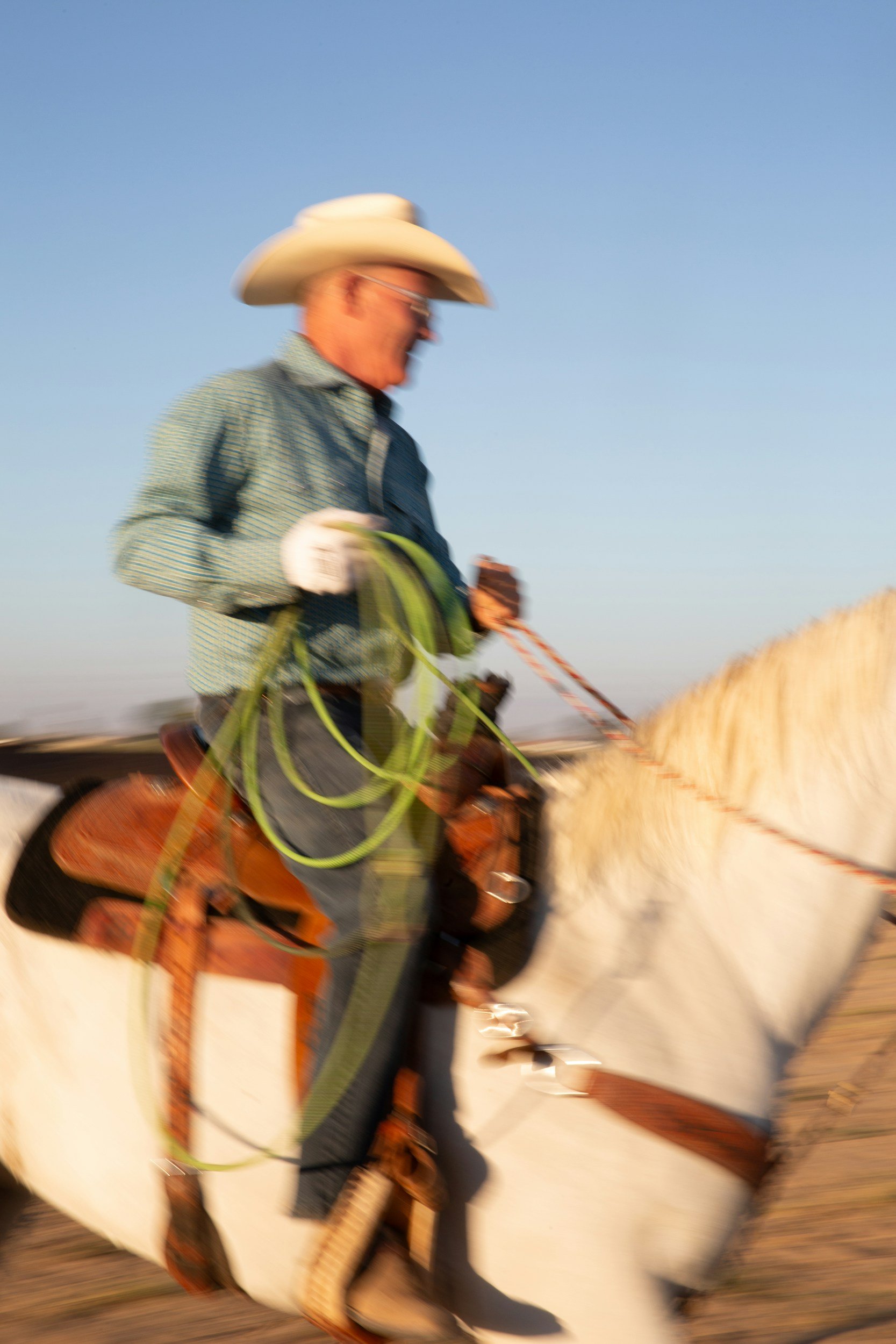 Ranch Roping - Drag Steer Practices - Shingle Springs Horse Arena