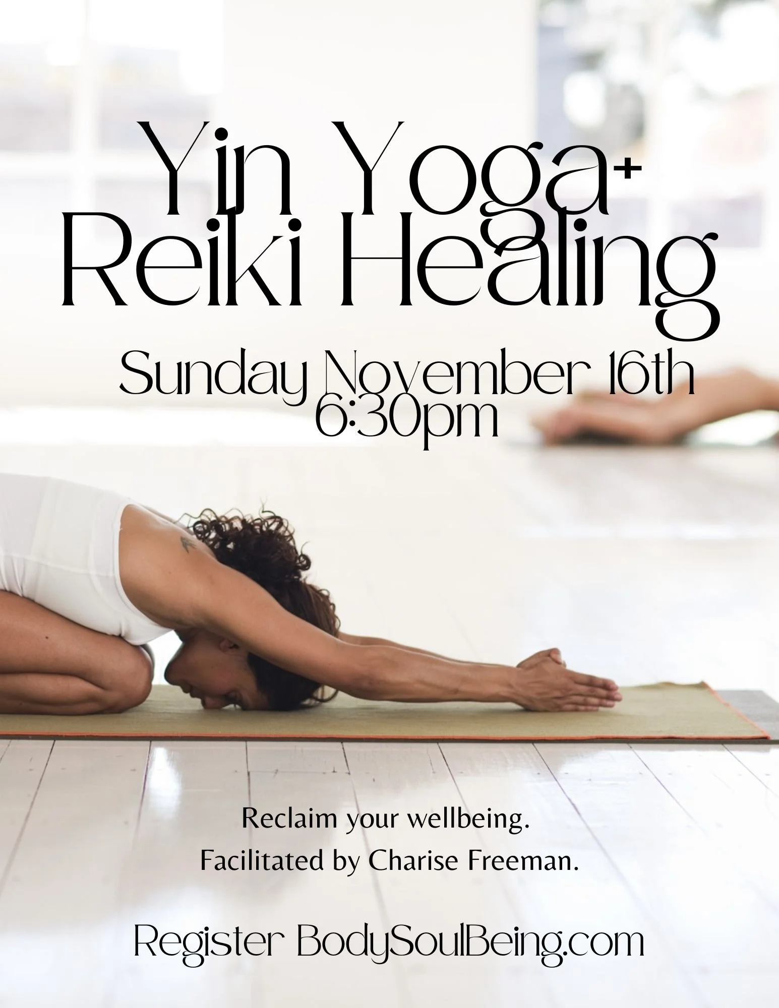 Yin Yoga + Reiki Healing 