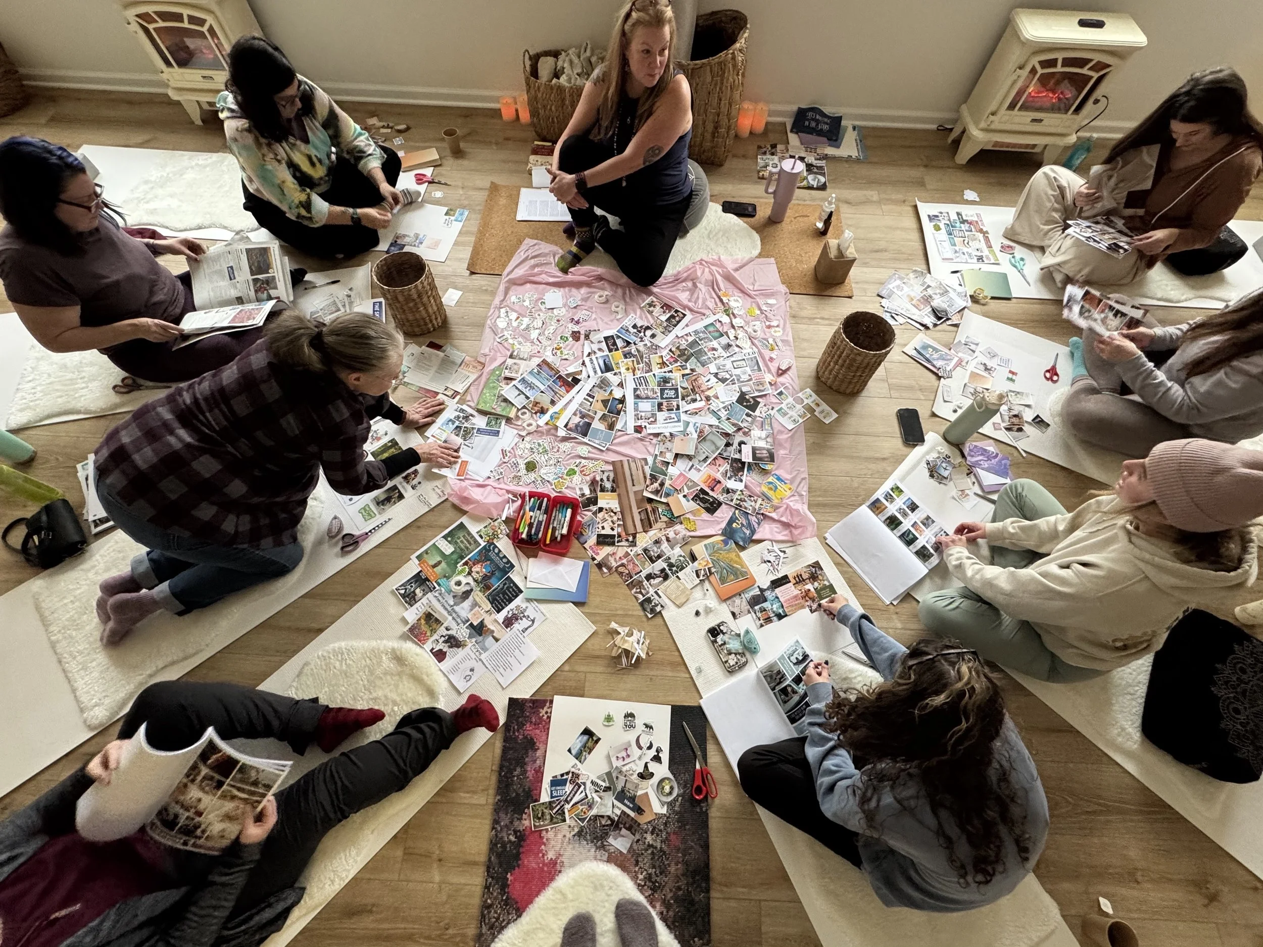 Inspired Intentions : A Vision Board Journey with Charise Freeman