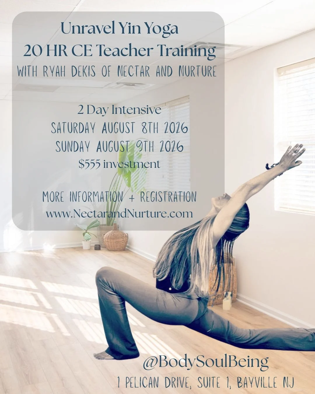 Unravel 20 HR CE Yin Yoga Teaching Training