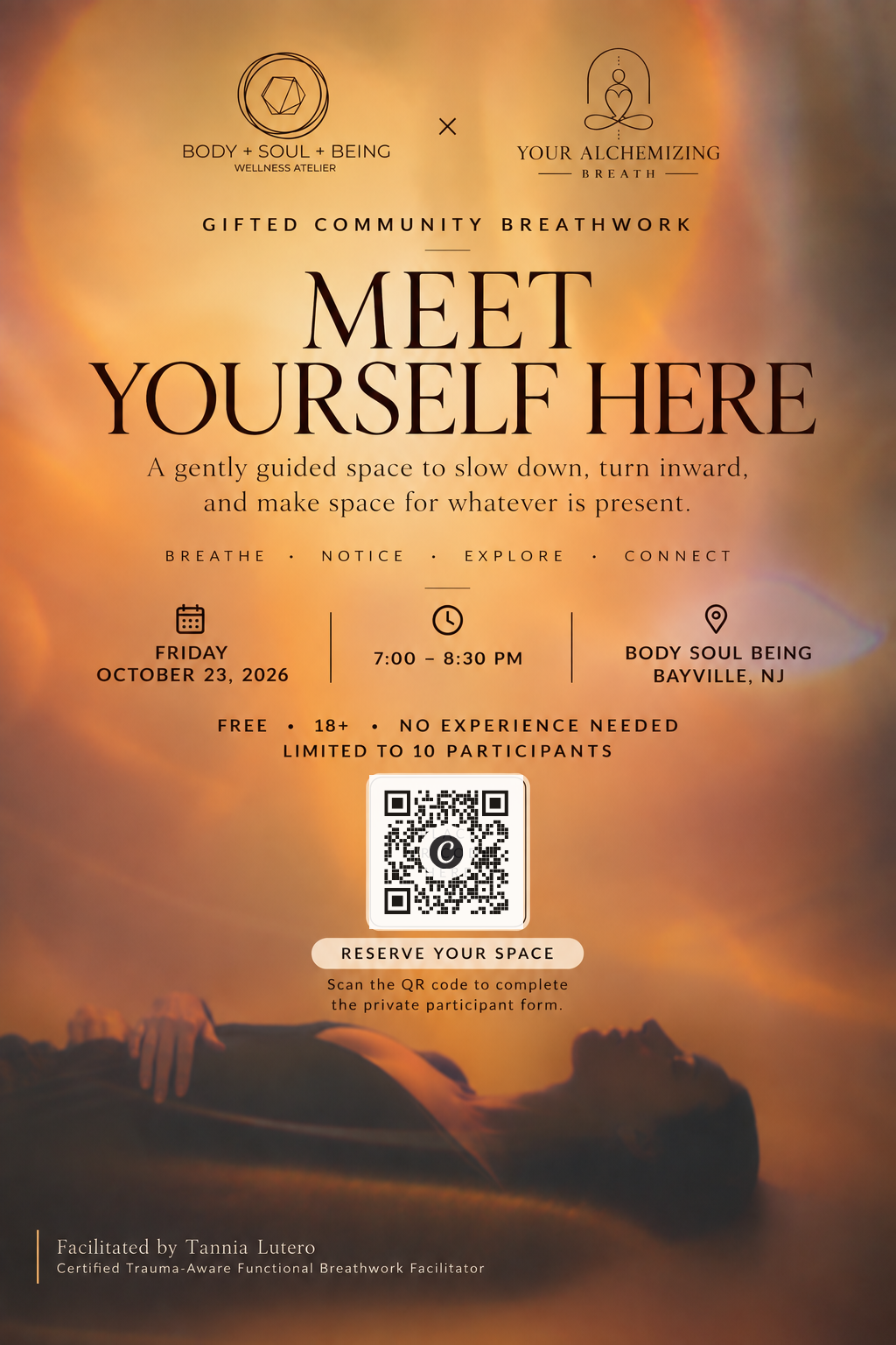 Meet Yourself Here: Gifted Community Breathwork w Your Alchemizing Breath