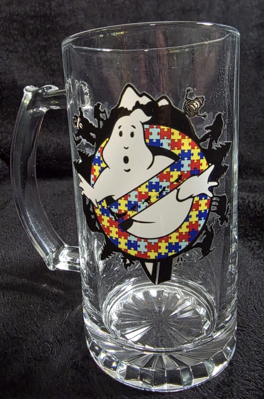 Autism Awareness Logo - Beer Stein