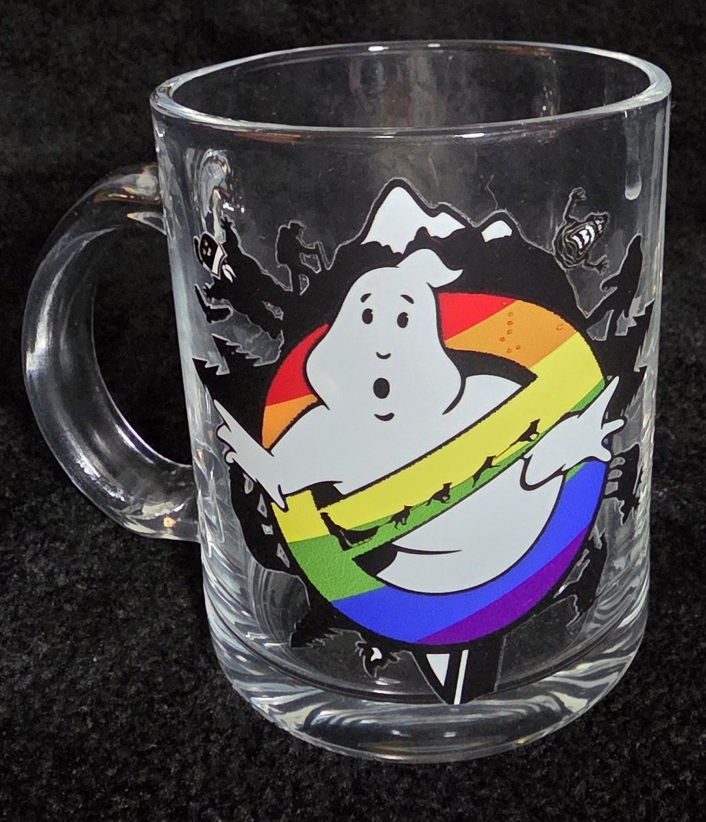 Pride Support Alaska Logo - Clear Coffee Mug