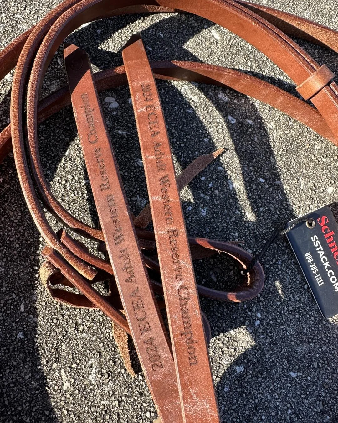 Western Split Reins