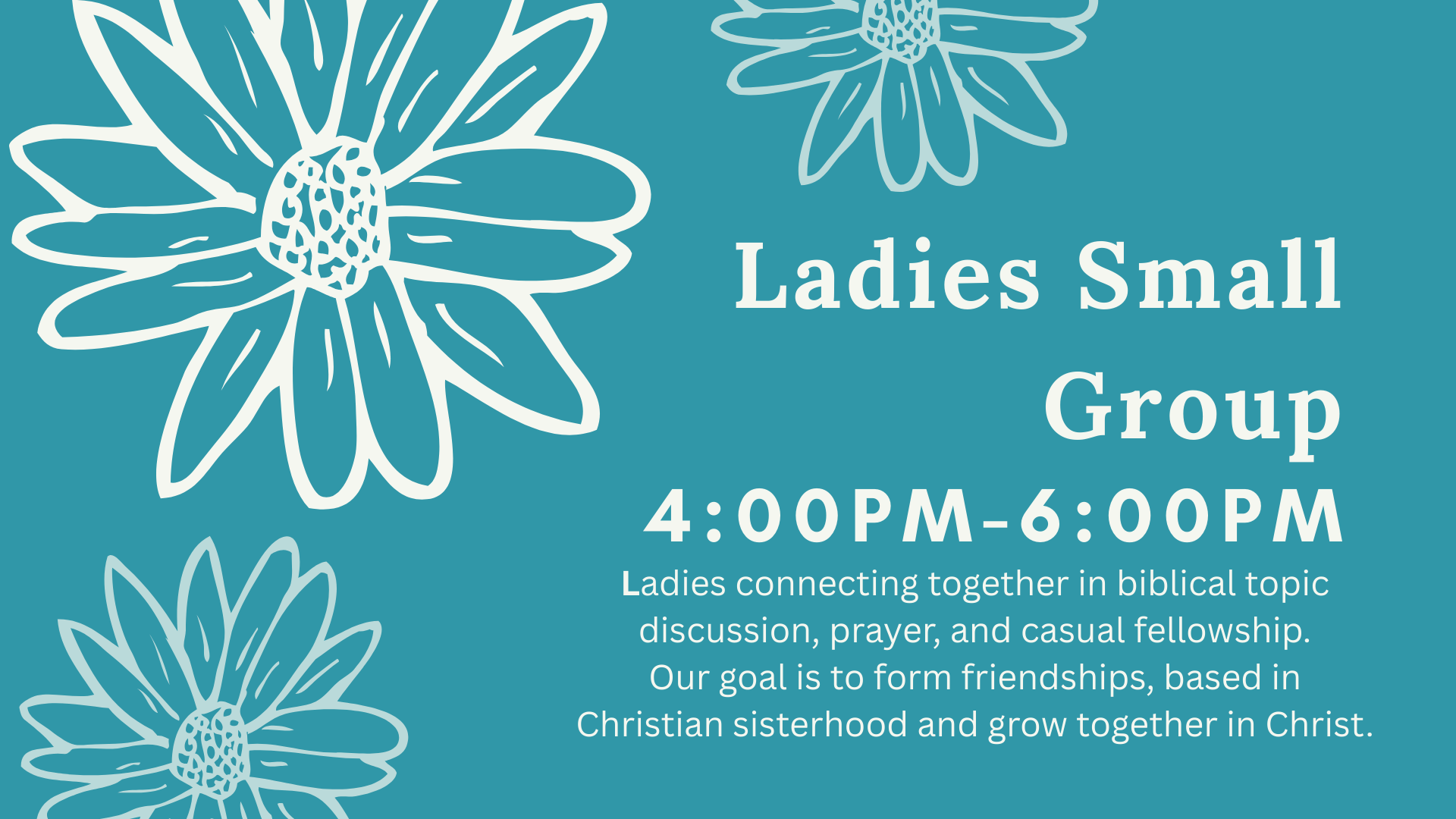 Ladies Small Group