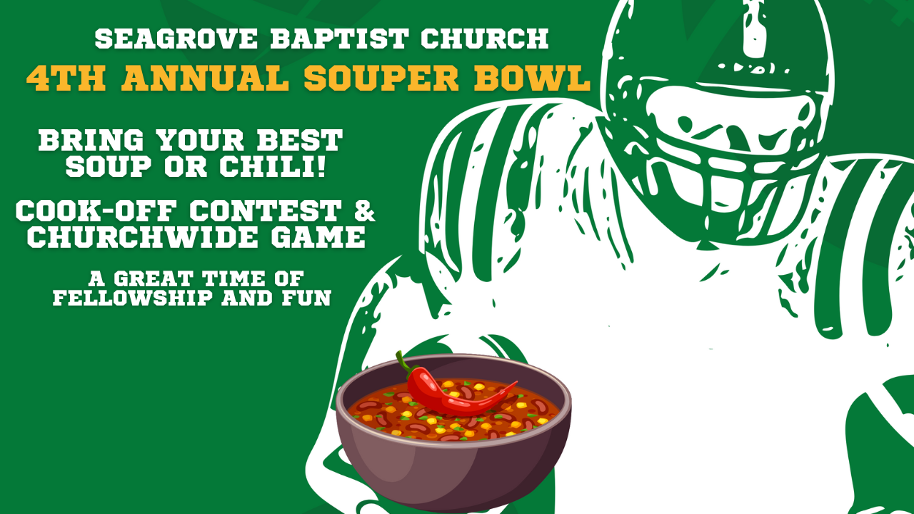 SOUPER BOWL FELLOWSHIP