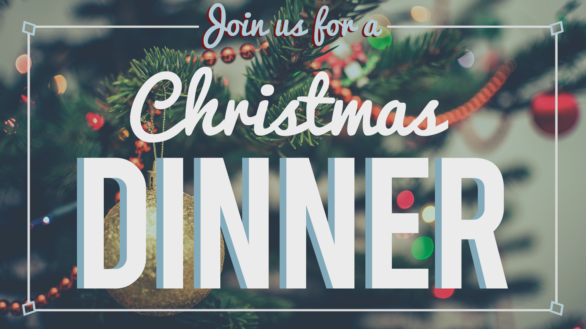 Church Christmas Fellowship Dinner