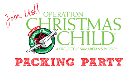 Operation Christmas Child Packing Party