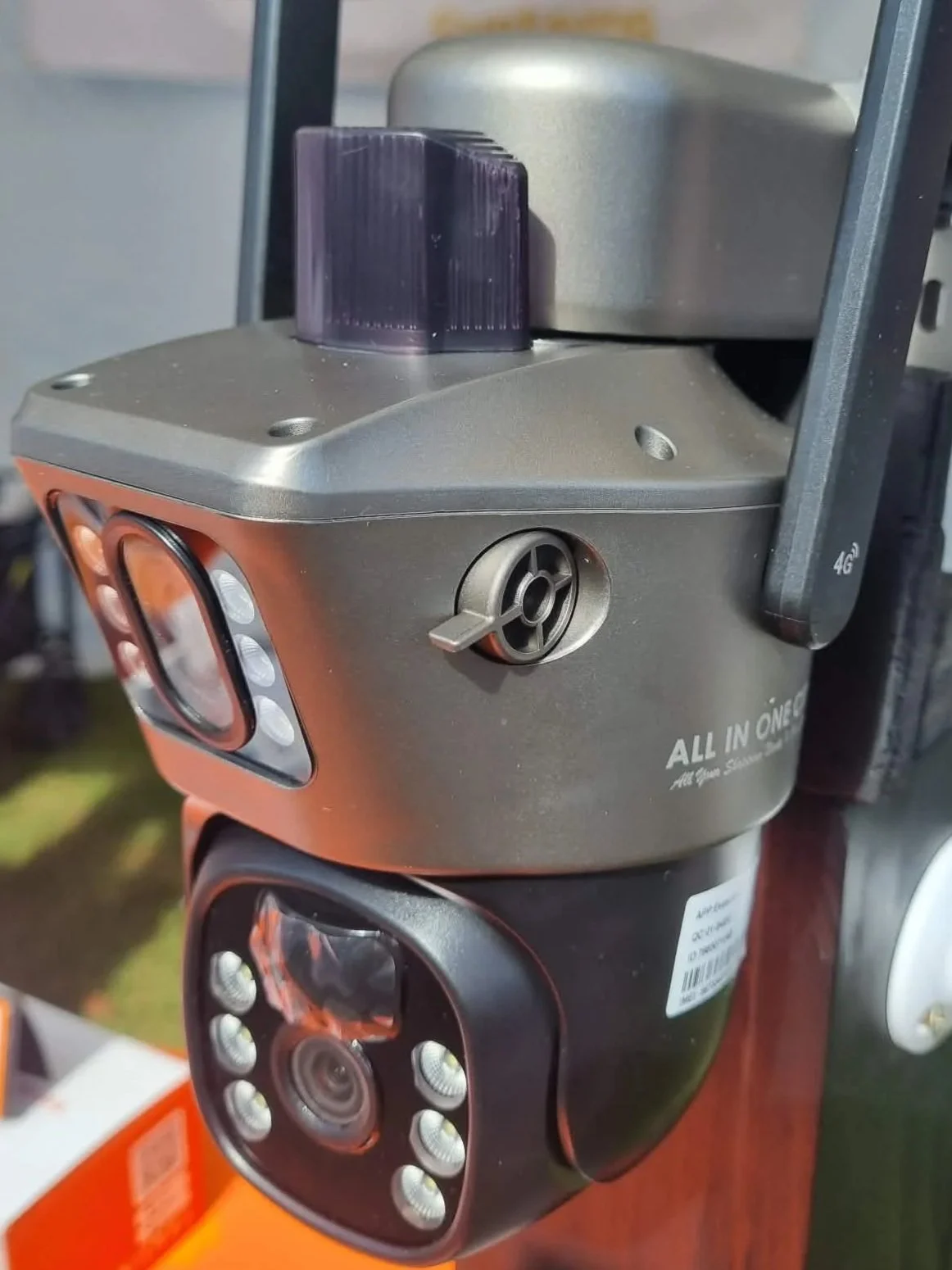 4g Offgrid Solar Dual Security Camera