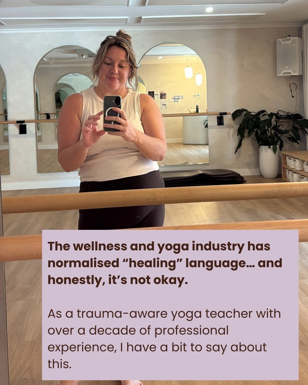 An invitation to reconsider the language we use, and the outcomes we attach to it.

A genuine question&hellip; has the wellness industry become the new diet industry, just dressed up in &ldquo;healing&rdquo; language?
