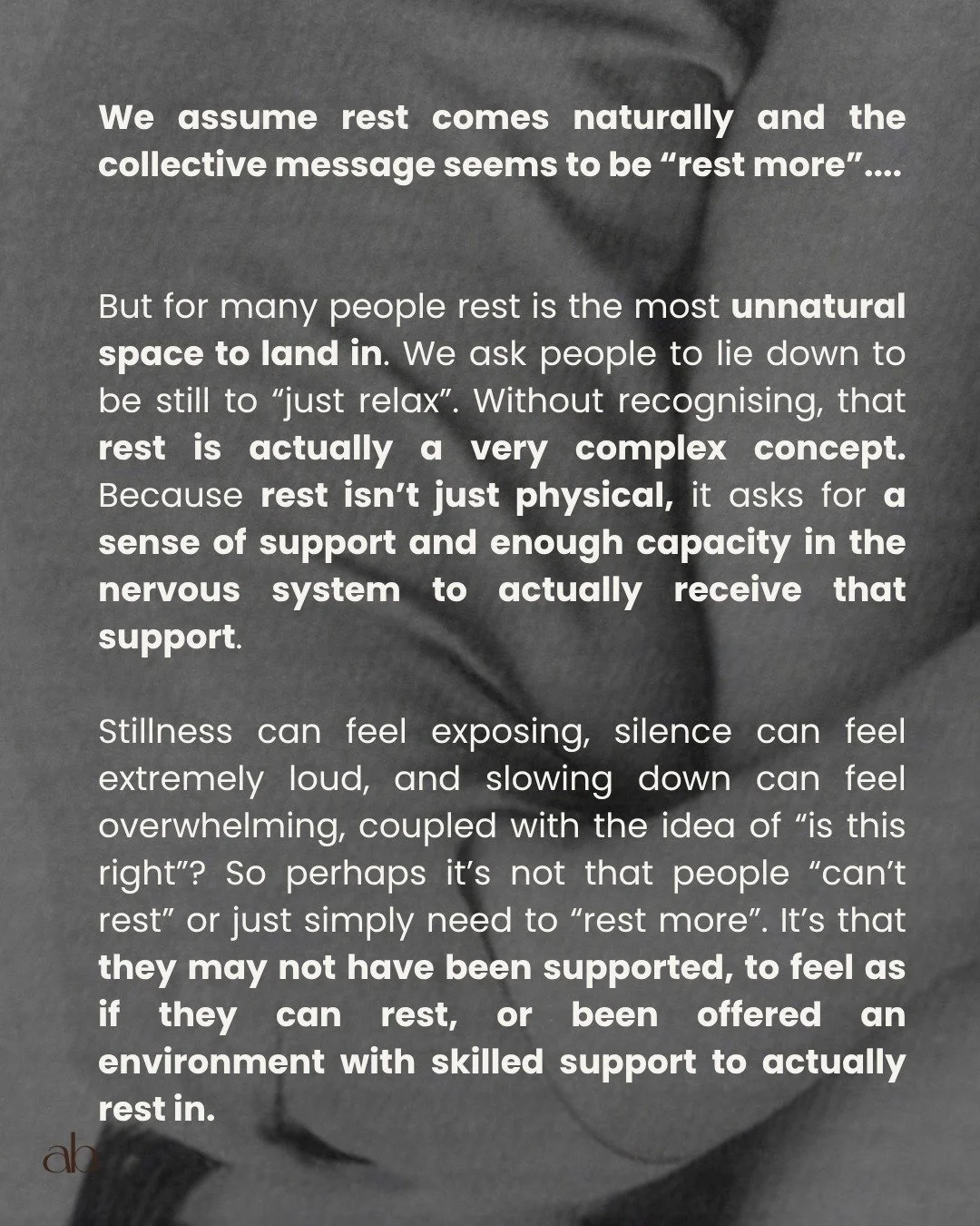 Rest is not neutral and not as simple as telling people to "relax" and "surrender". This is why this training was created.

25 Hour Restorative Yoga Teacher Training - through a Trauma Aware Lens

🧡 Online, at your own pace &amp;