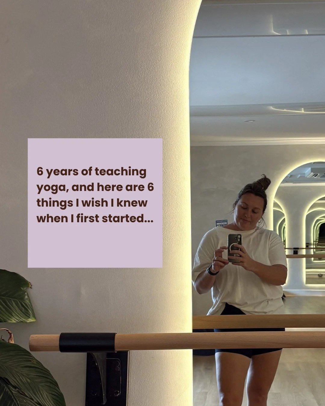 Student first, teacher second.
