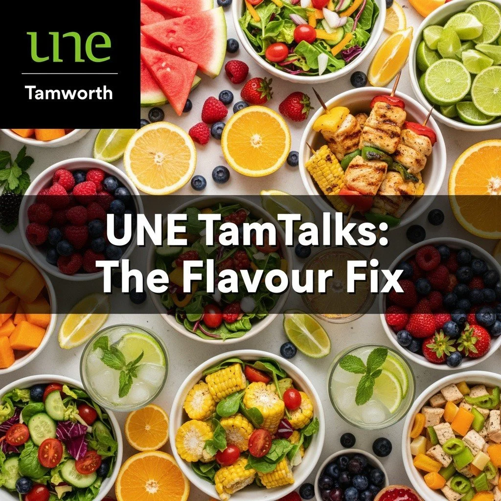 Join me for an exciting journey about flavor! 🥗 Are you tired of bland &quot;healthy&quot; food and battling summer cravings? Get your ultimate flavor fix and discover the simple secret to a happy gut! ✨

At my &quot;Five-Flavour Fix&quot; event, we
