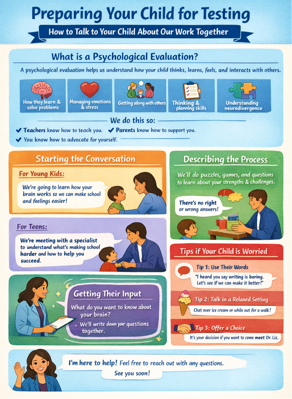 Helping Your Child Navigate Psychological Assessments: A Guide for Parents