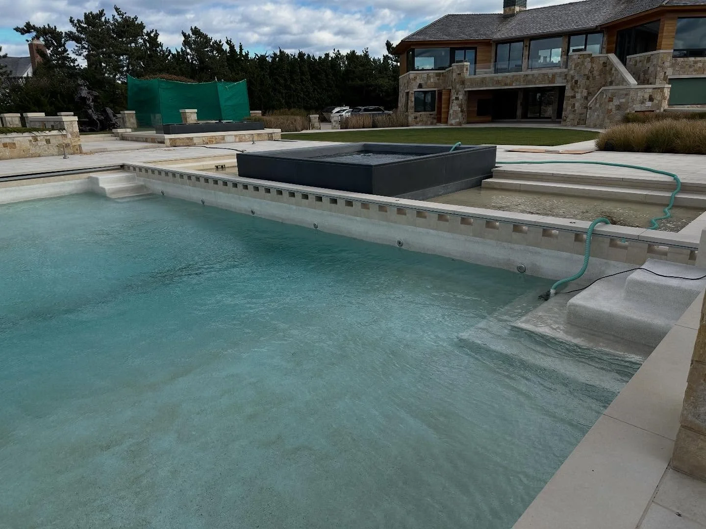 Dune rd Leak Detection, spent all day pressure testing lines which had no leaks, tow other end of the day we noticed a hidden line in the spa overspill basin. Leak was a hole around the return wall fitting in the last picture #poolleaks #leakdetectio