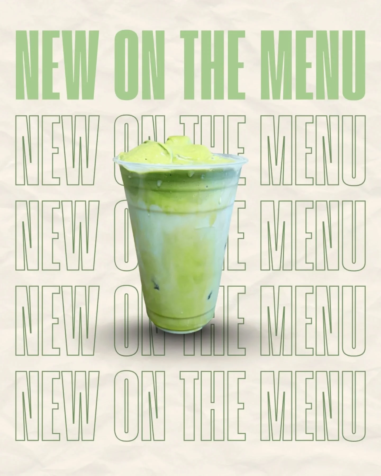 Our matcha just got a glow-up with a new recipe ✨️

And add our delicious matcha cream on top for just $1 🍵

#matcha
#elpaso
#elpasolocal 
#sushi
#elpasofoodies