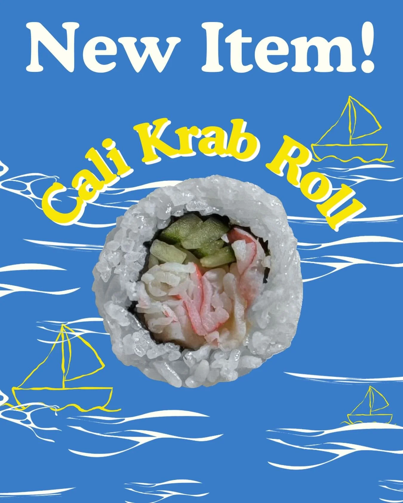 Most California rolls use artificial colors and additives.
We don&rsquo;t.

Meet the Cali Krab Roll 🦀

Crafted with 100% natural ingredients 🌱 &mdash;
no Red 40, no artificial additives.

A cleaner take on a classic.
Because quality matters.

Avail