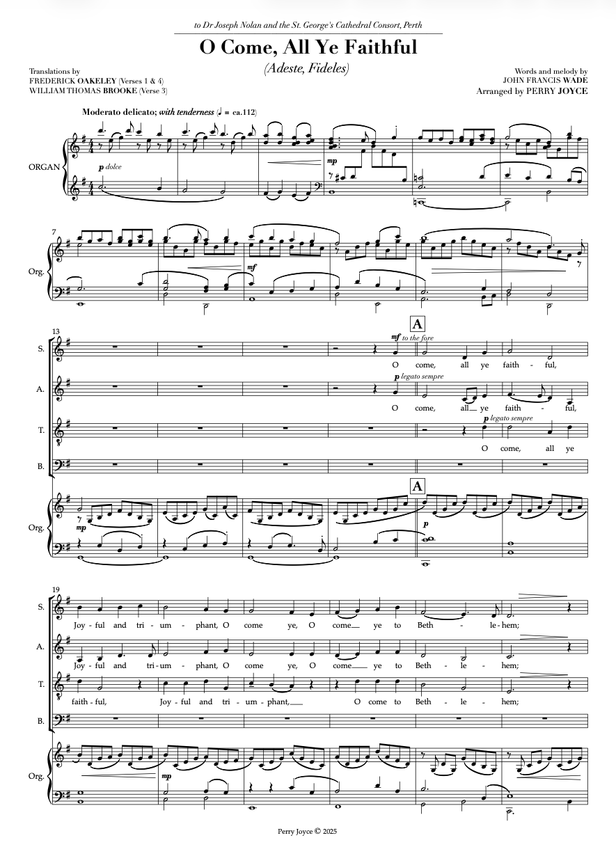 O Come All Ye Faithful