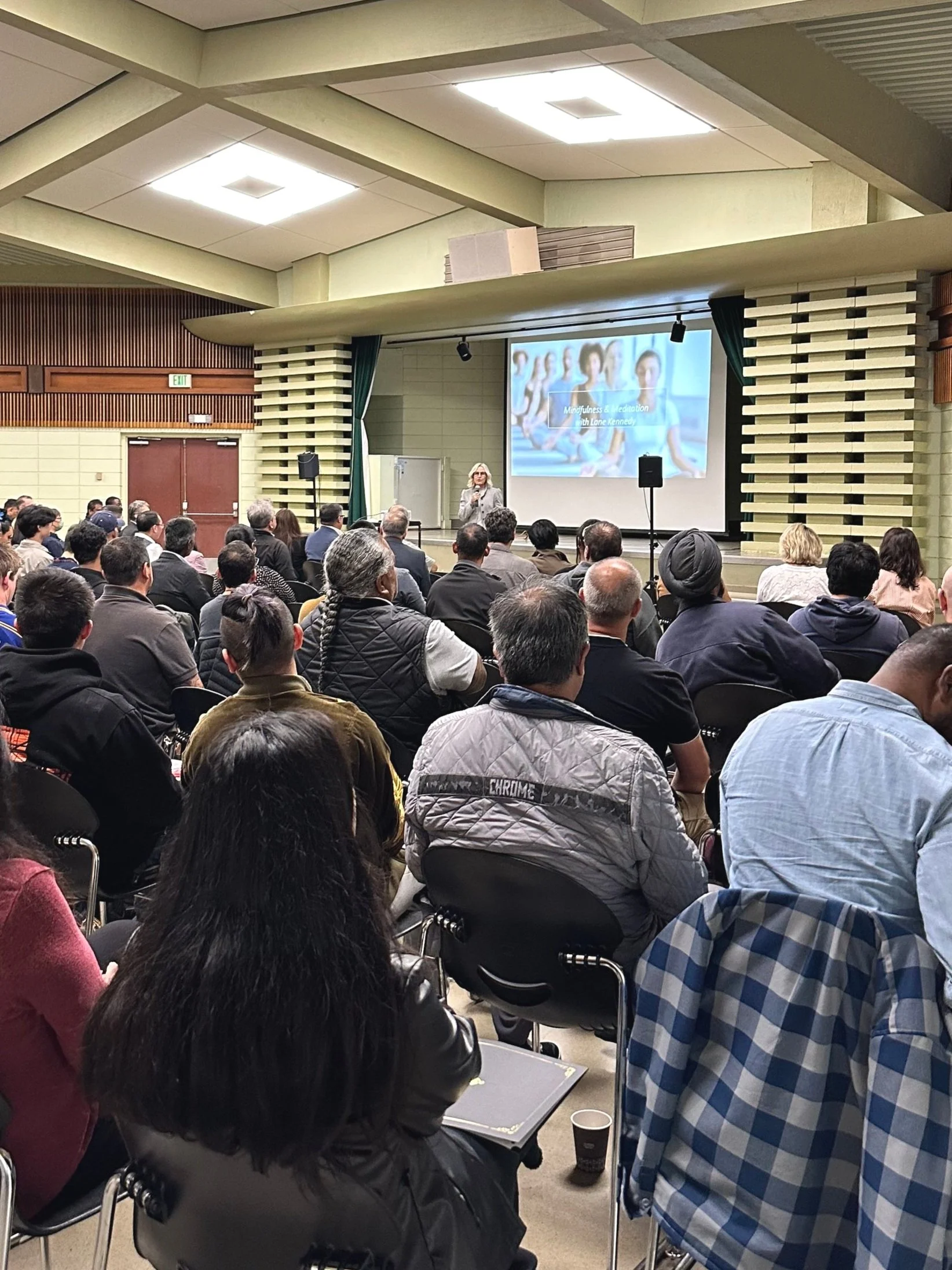 Lane Kennedy teaching SF employees