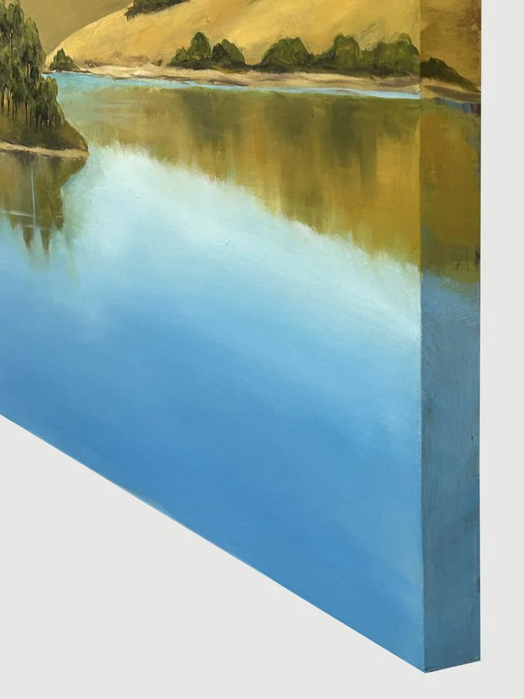 Lauriston Reservoir bottom right corner oblique