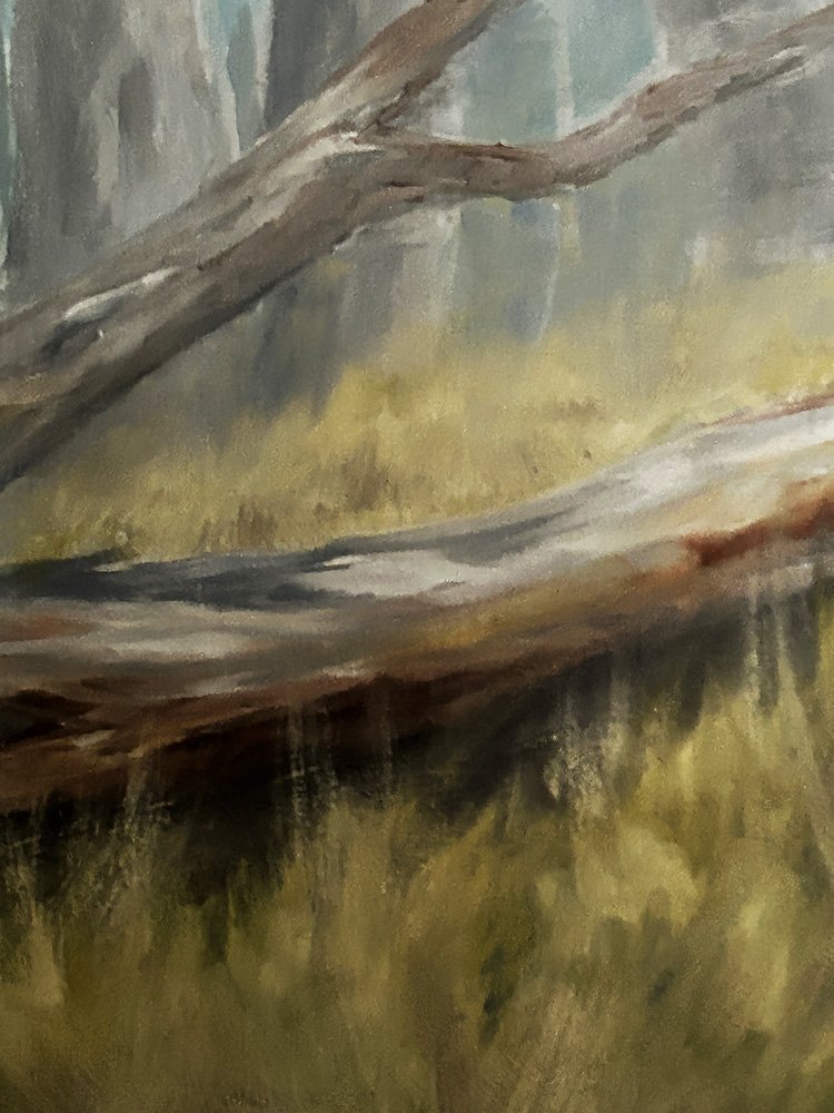 Winter in the Highland Forest detail 2 of 2