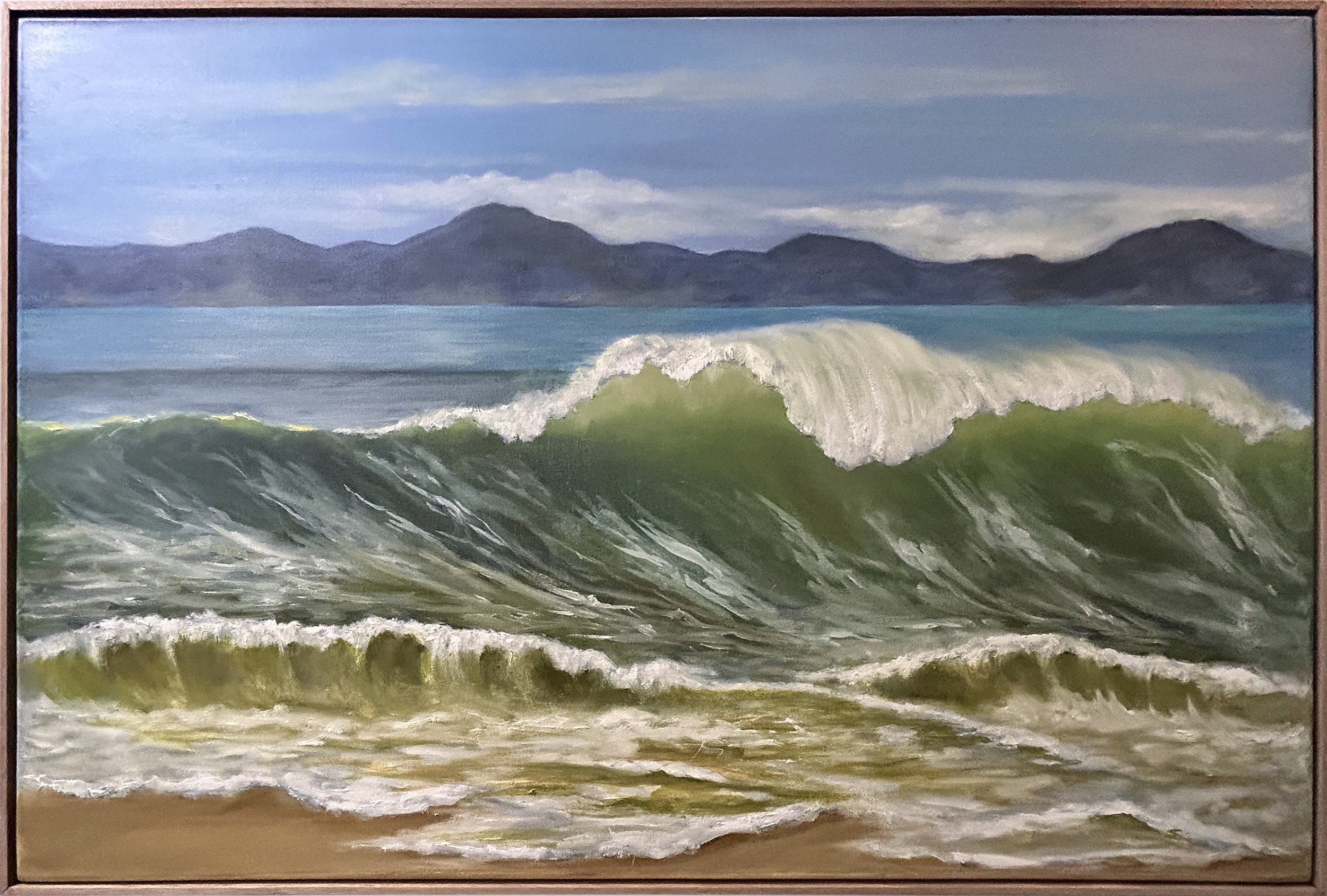 Wave Power framed