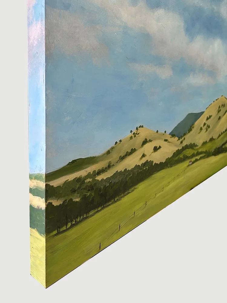 Pastoral Idyll bottom left corner oblique