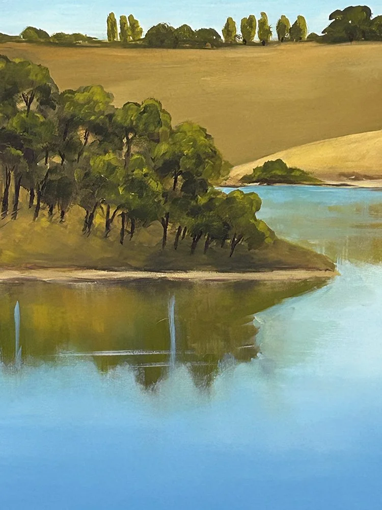 Lauriston Reservoir detail 2 of 2