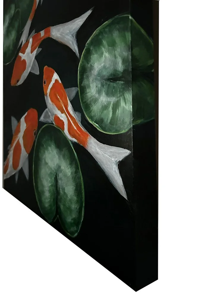 The Koi Pond bottom right corner oblique