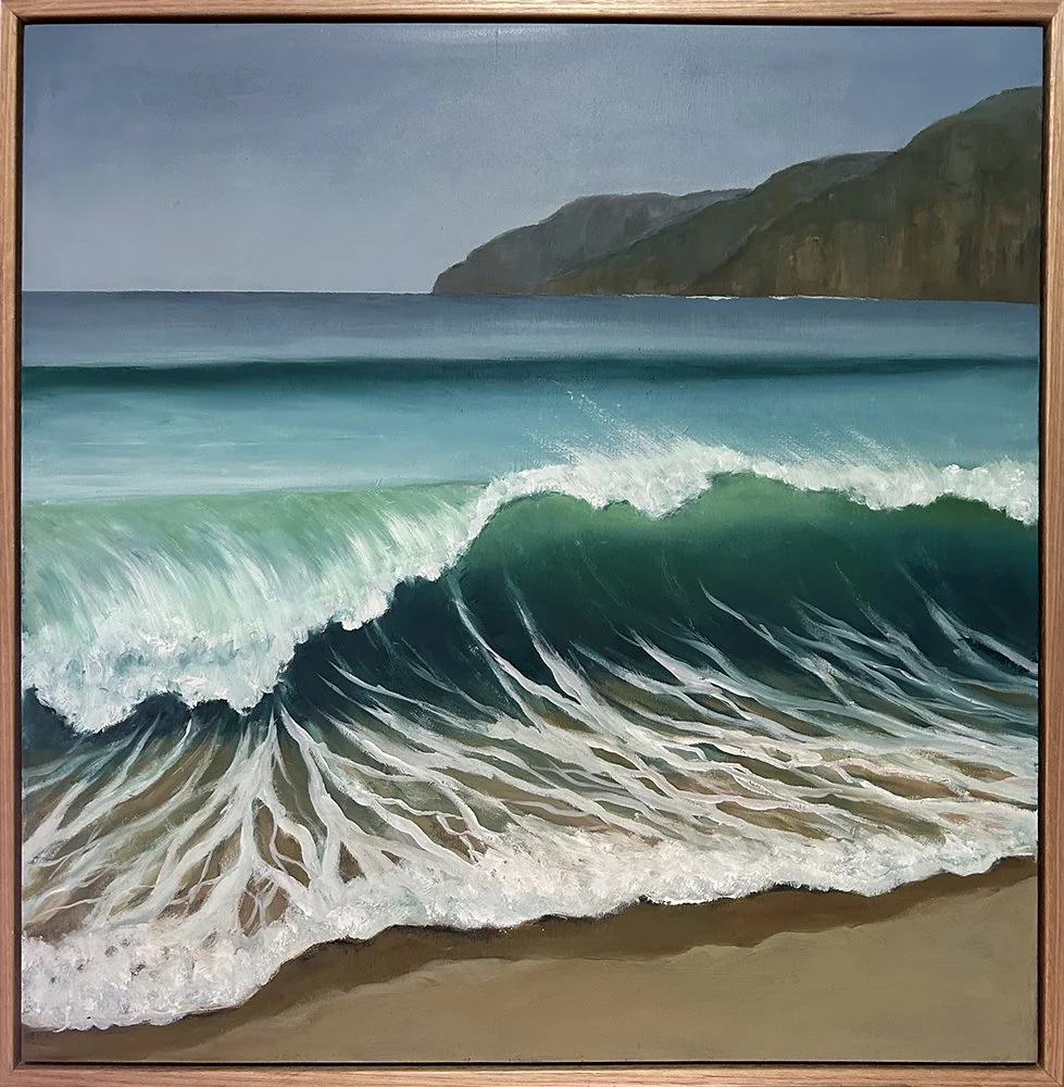 The Wave framed