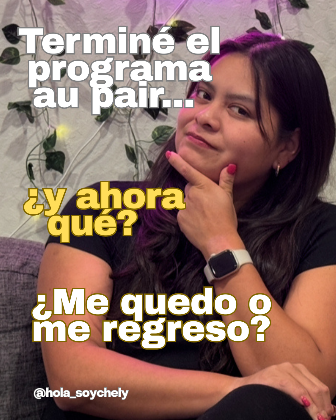 ¿Y si decido quedarme en Estados Unidos después de ser au pair?