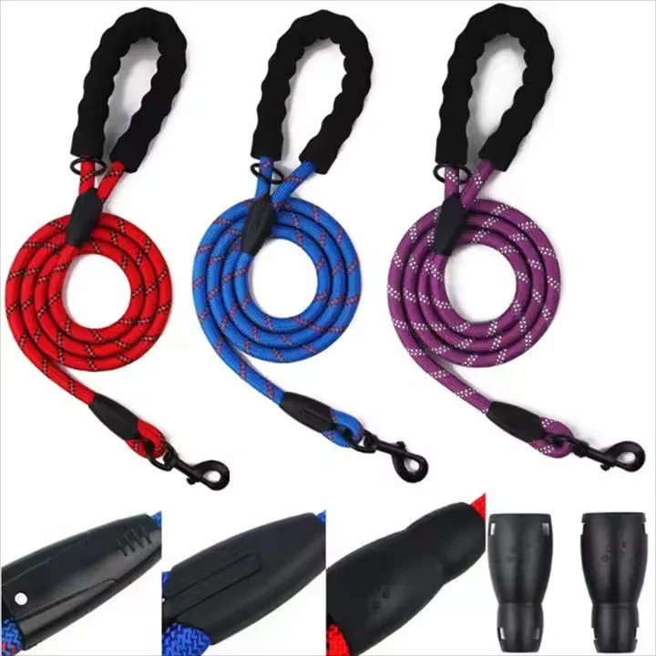 Multifunction Leash Reflective Multifunctional Leash With Padded Handle — World of Paws