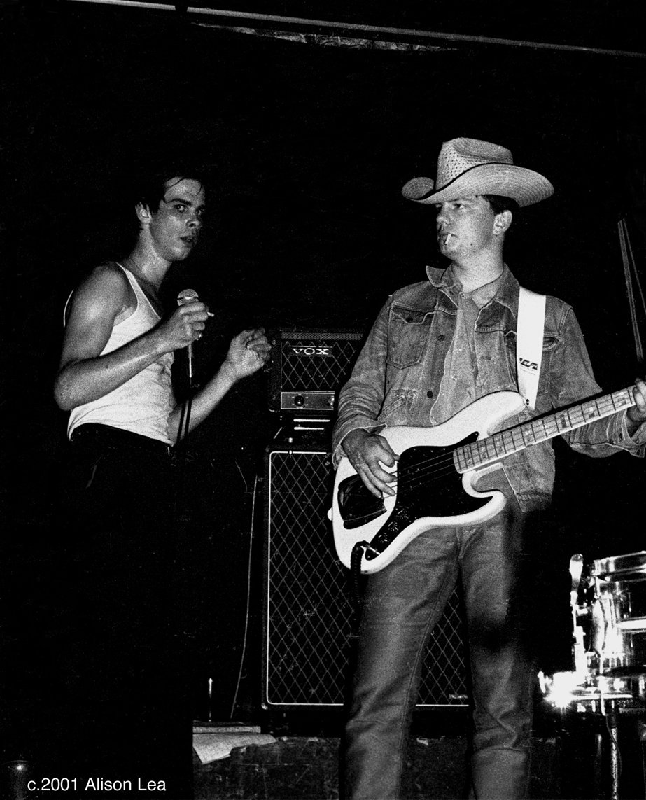 Nick and Tracy at The Tivoli - Adelaide Jan '81
Photo courtesy of and copyright © Alison Lea