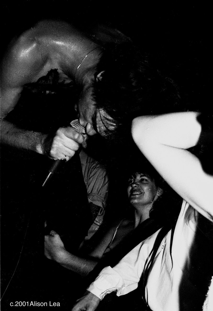 Nick at The Tivoli - Adelaide Jan '81
Photo courtesy of and copyright © Alison Lea