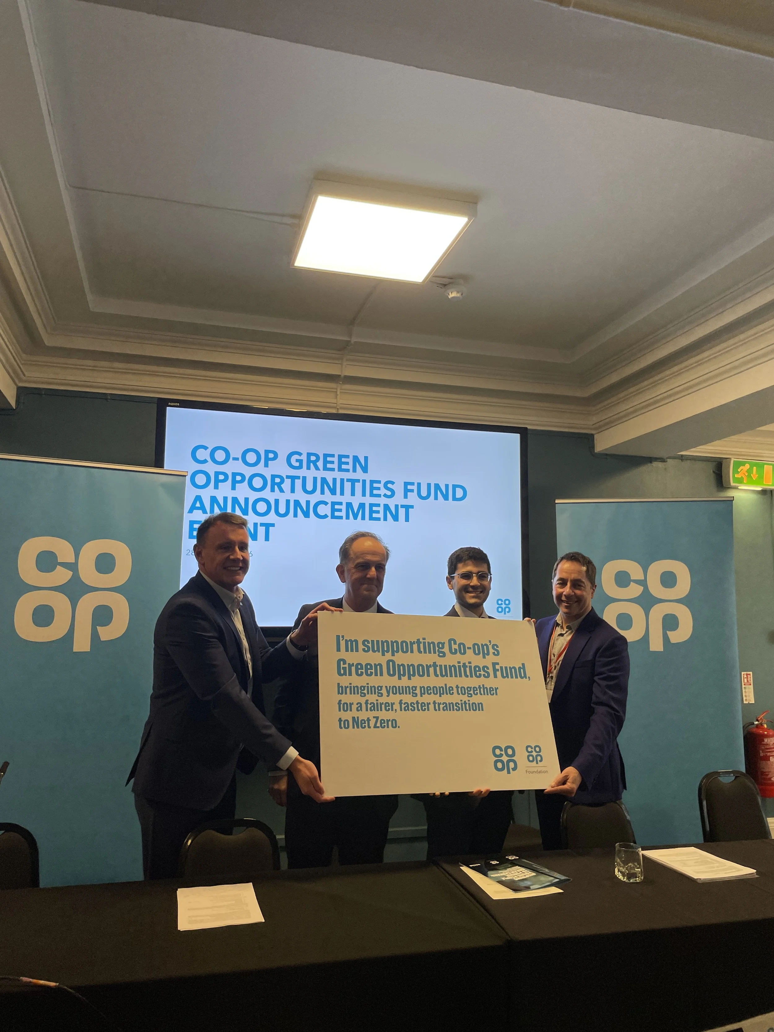 NEWS: The Social Agency support launch of Co-op’s £2 million Green Opportunities Fund.