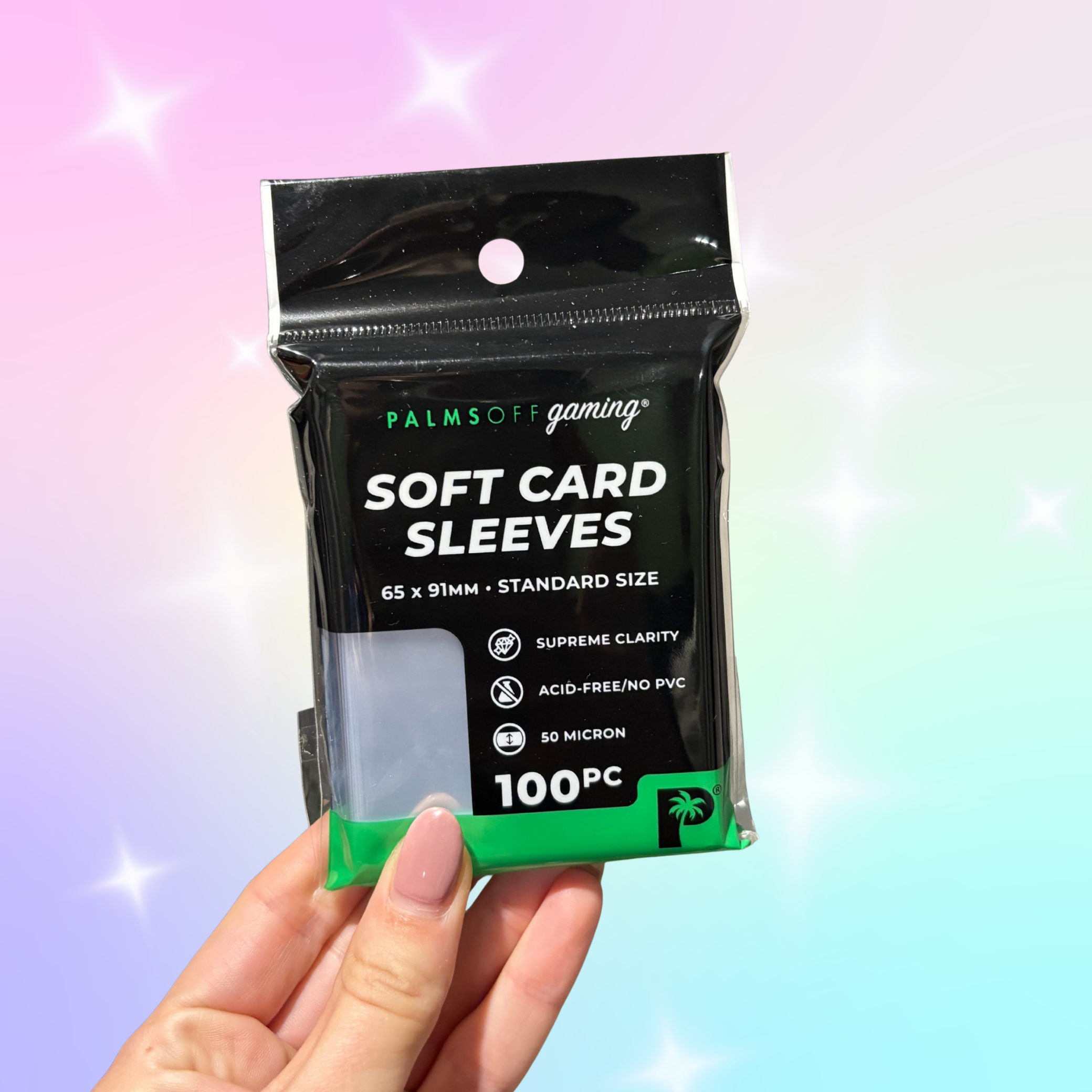 Soft Card Sleeves - Palms off Gaming