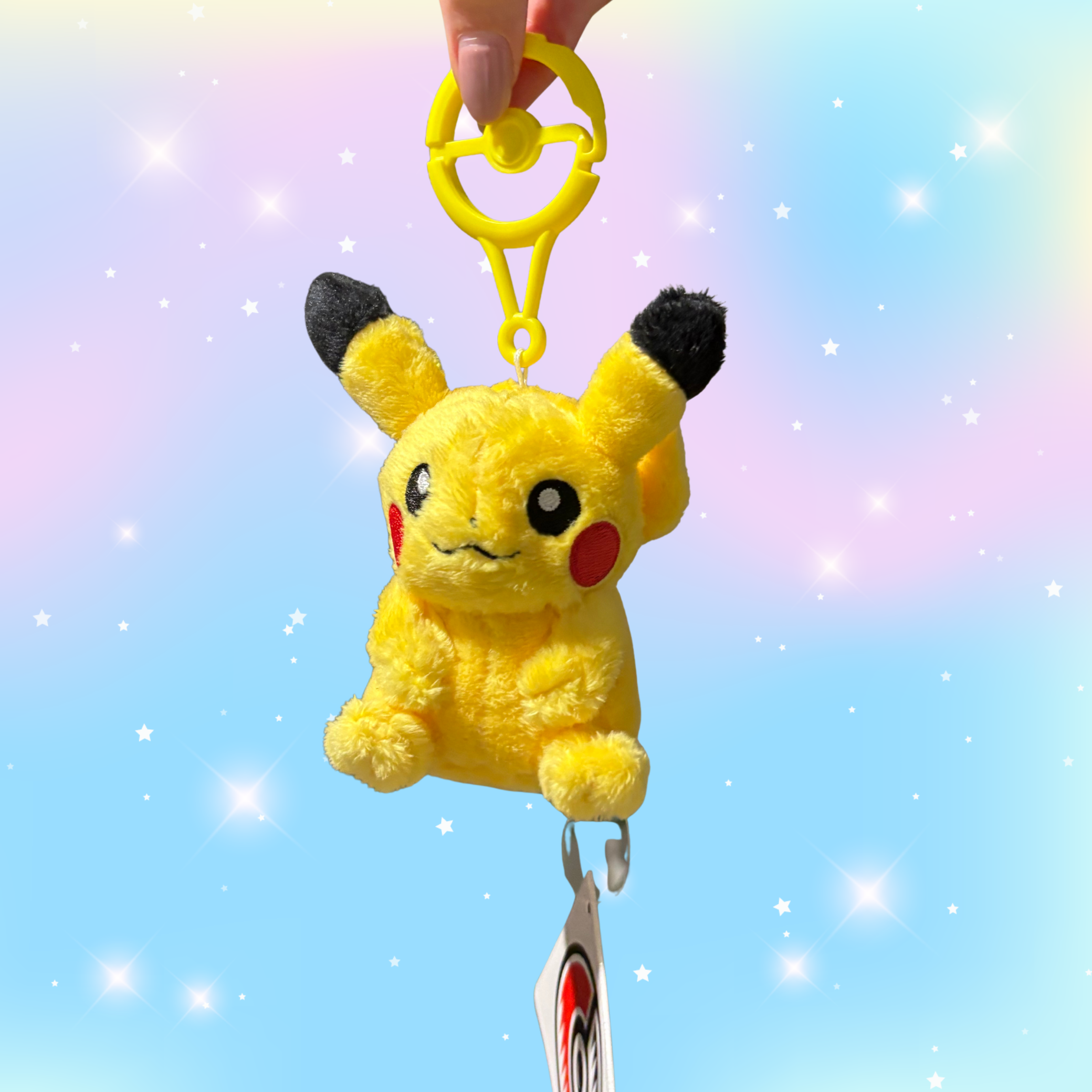 Pikachu - Extra-small Plush with Carabiner