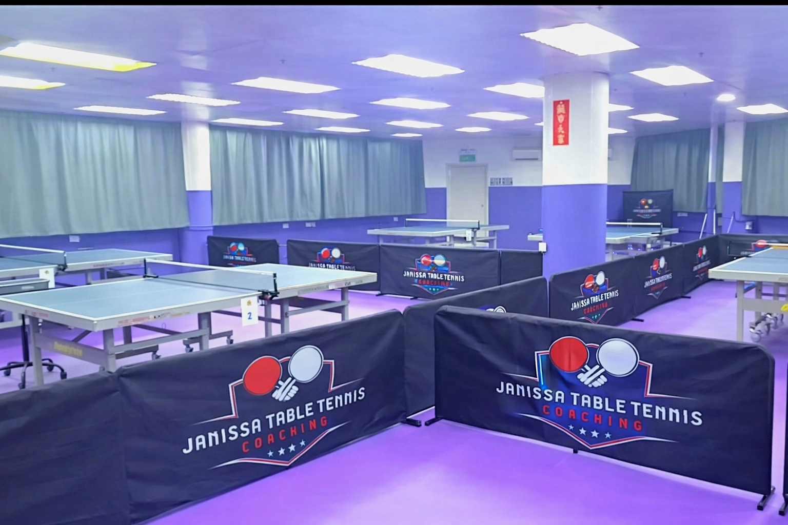 table tennis coaching singapore training facility