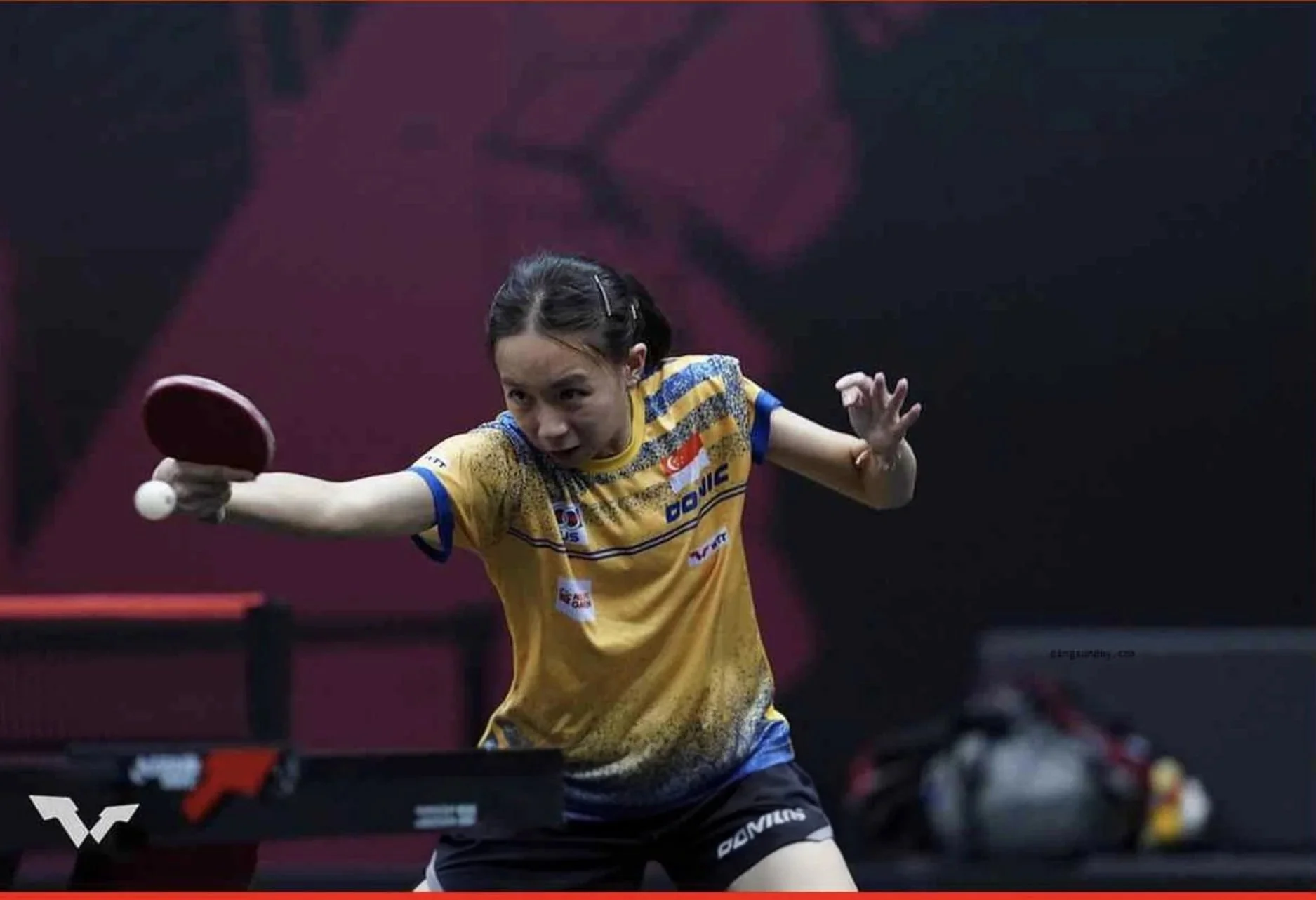 table tennis coach singapore training player match