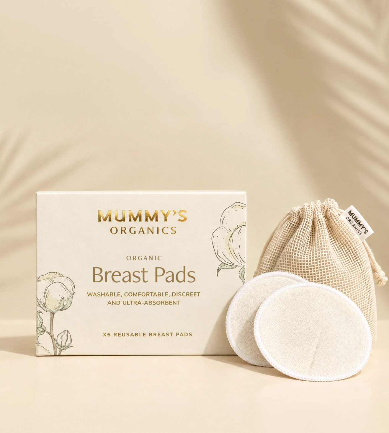 Bamboo & Cotton Breast Pads