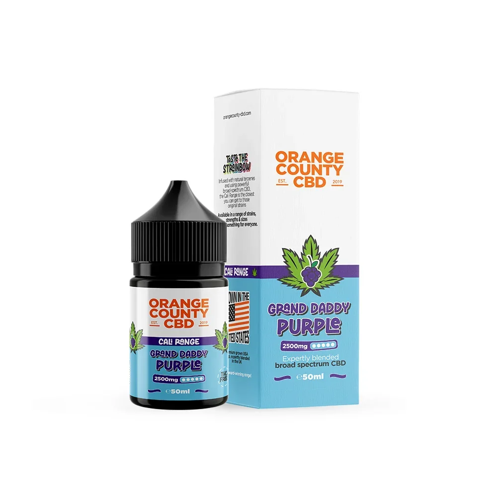 OrangeCountyCBD-Cali-E-Liquid-50ml-GrandDaddyPurple-2500mg.webp