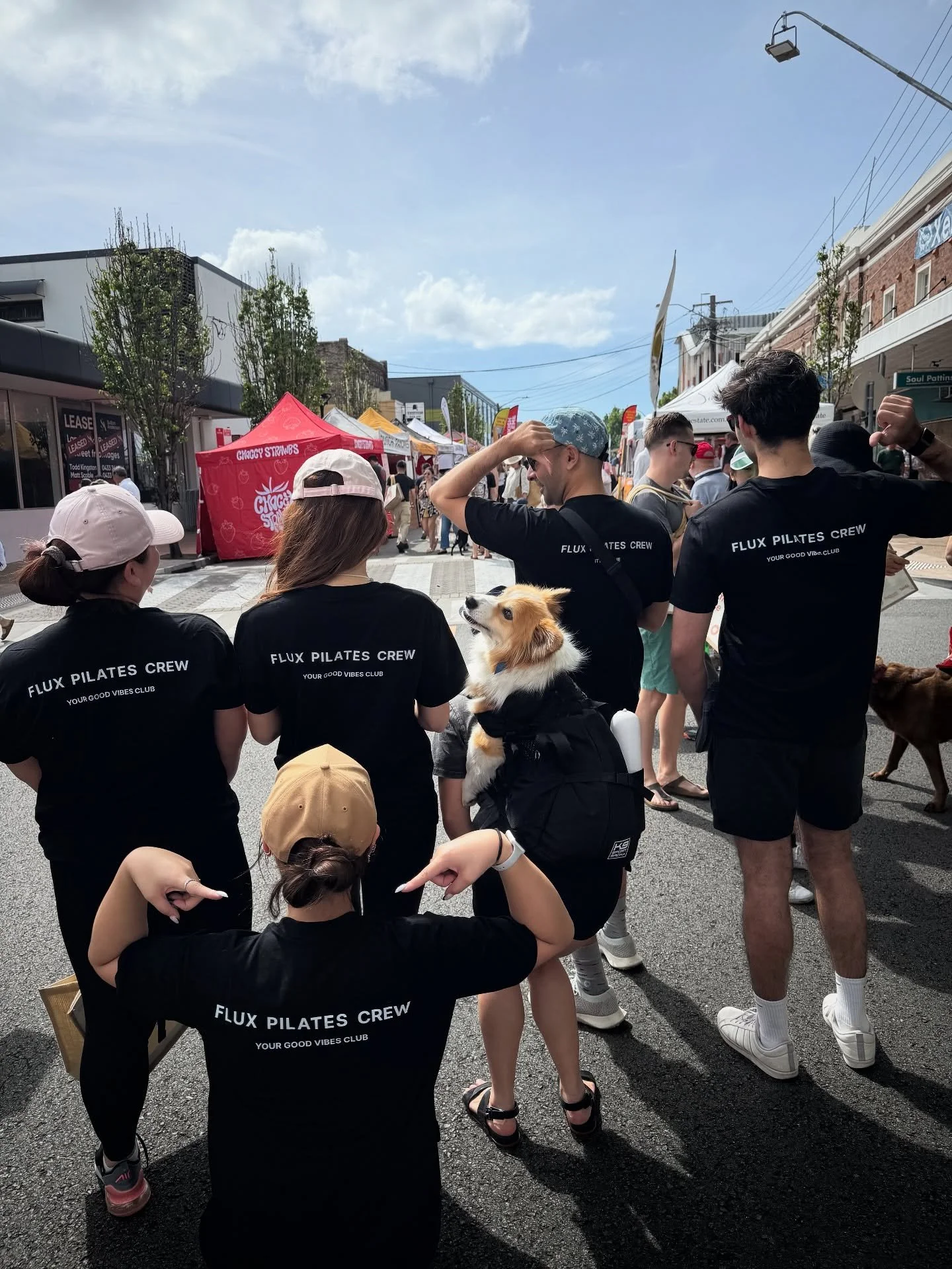 What a day at the Crows Nest Festival 🖤

Big shoutout to our amazing Flyer Flux Crew for spreading the good vibes (and a few hundred flyers 😅).

If you spotted us around, said hi, met Pickle (our dog-in-a-bag superstar 🐶) or saw lazy little Rafa t