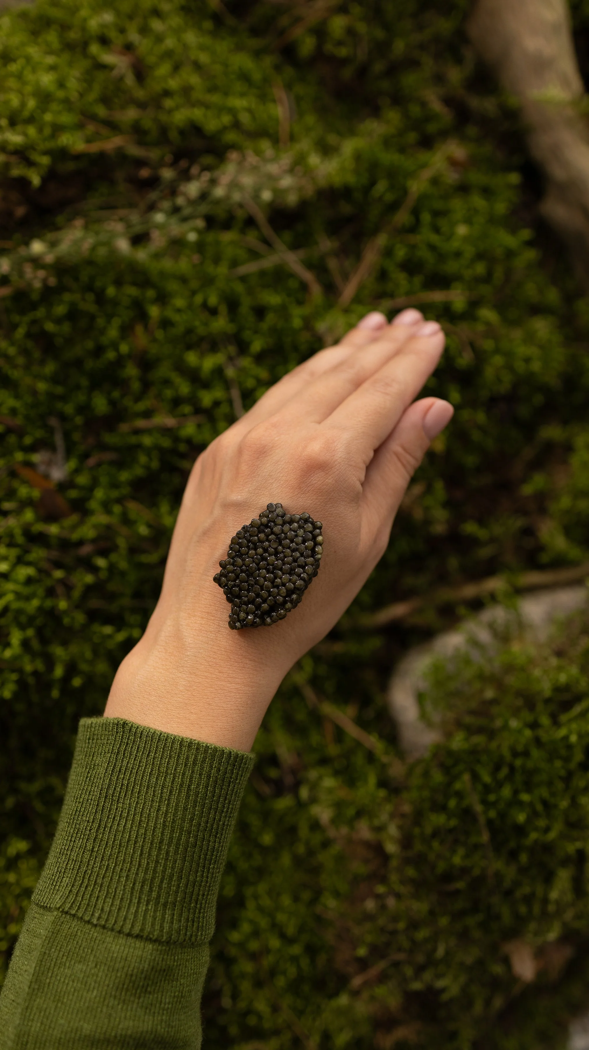 What does caviar taste like?