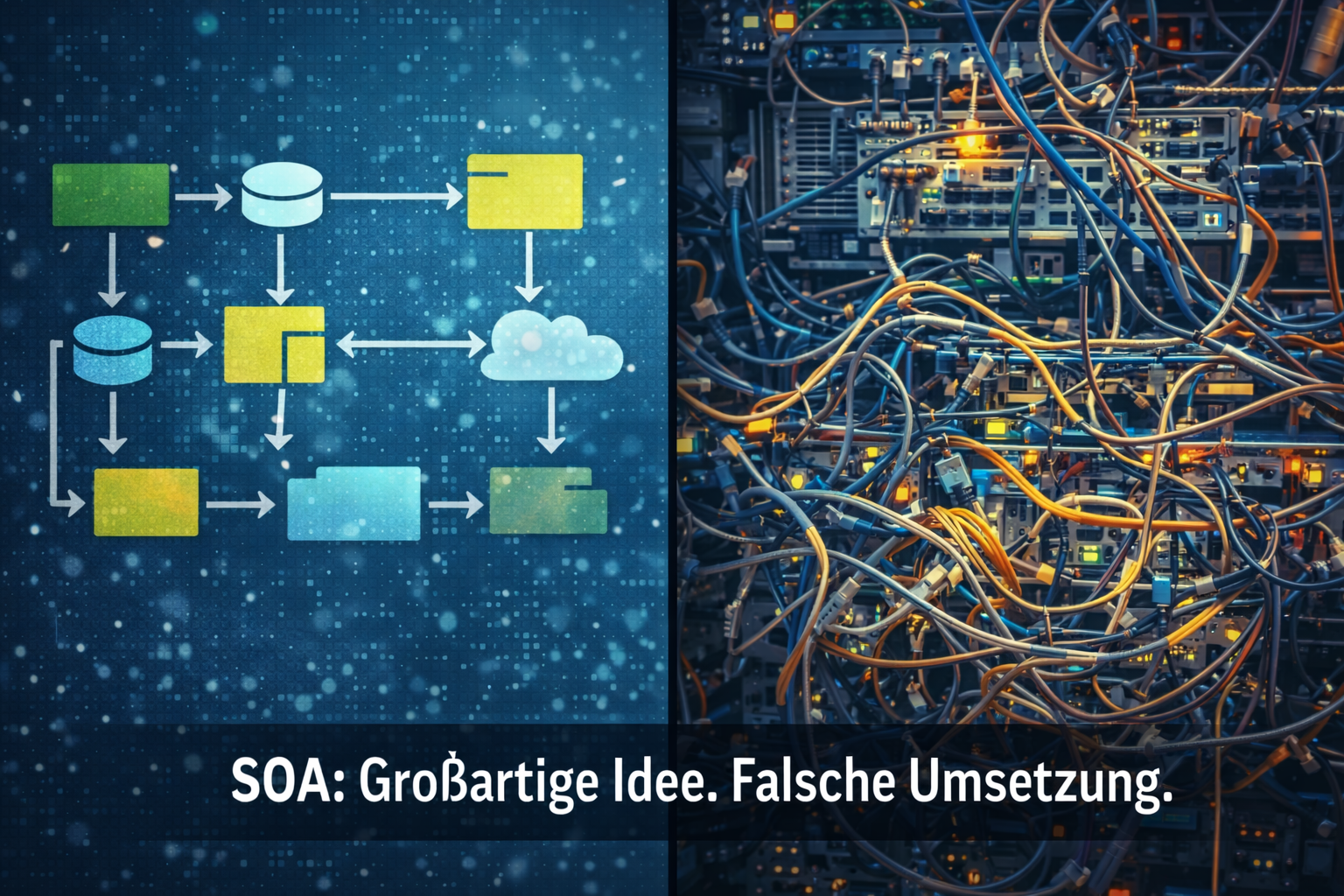 Warum SOA so oft gescheitert ist – und was wir heute daraus lernen können